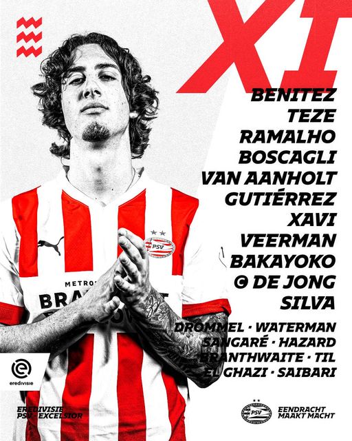 PSV埃因霍温VS马德里竞技直播