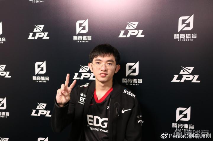 edg上单圣枪哥希望我生日之后的比赛能打得越来越好