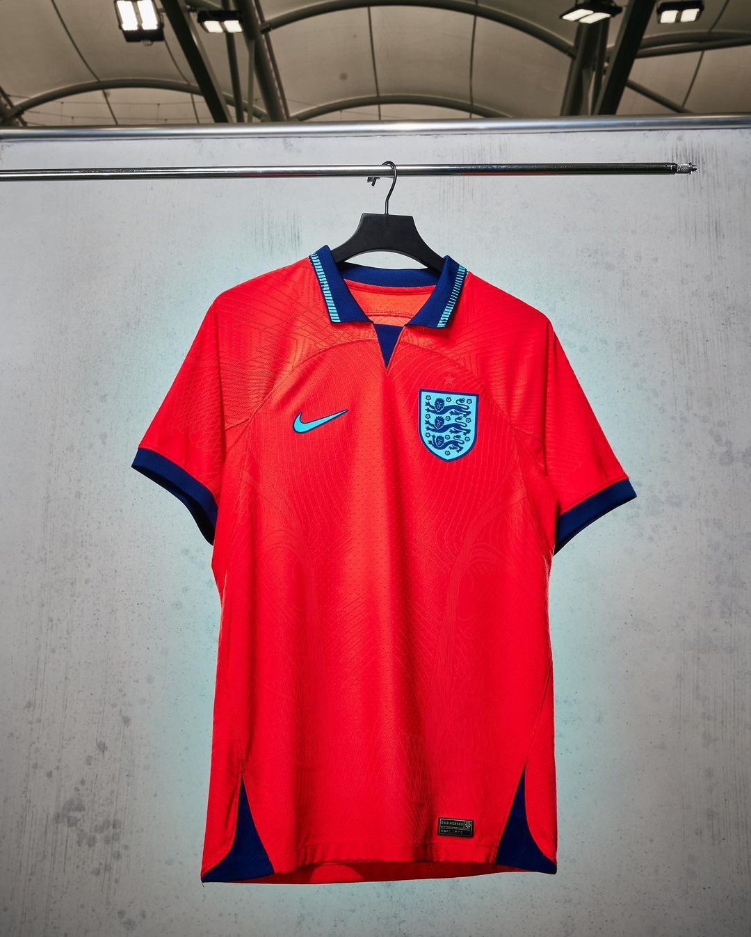 英格兰代表队2022世界杯客场球衣正式发布