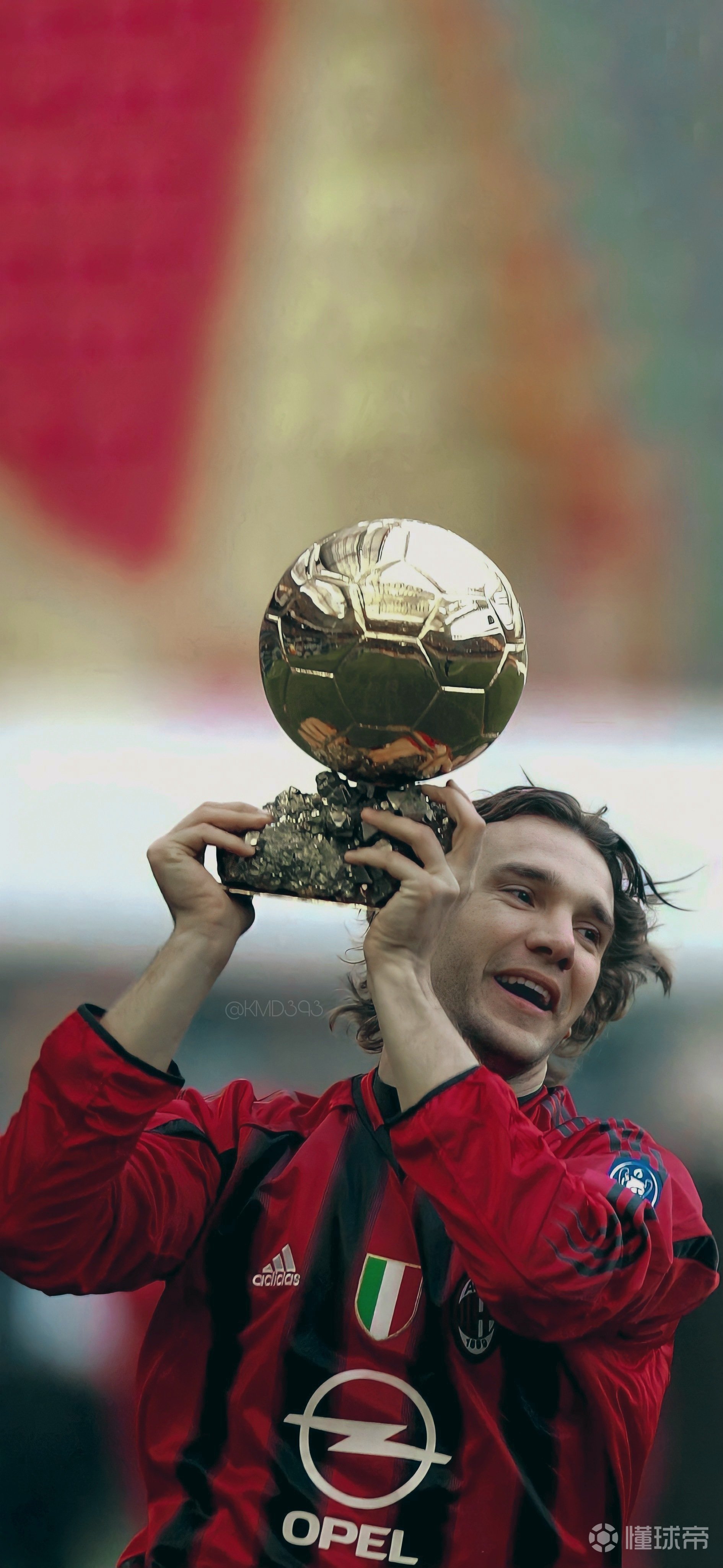 米兰传奇乌克兰核弹头舍普琴科壁纸合集 竖屏论复古.