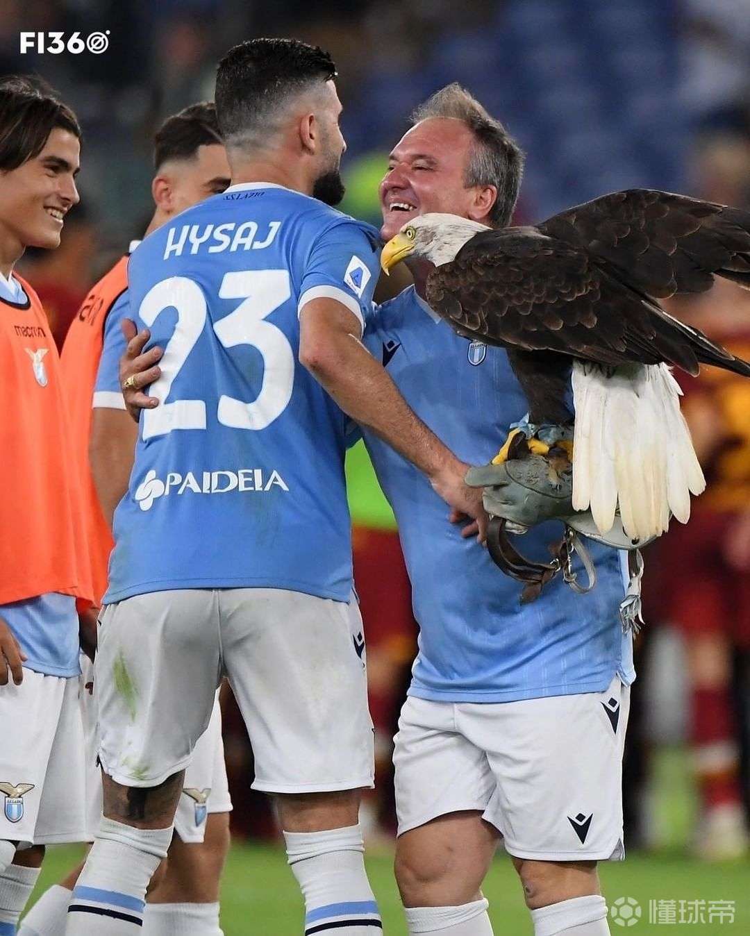 蓝鹰拉齐奥胜利的狂欢