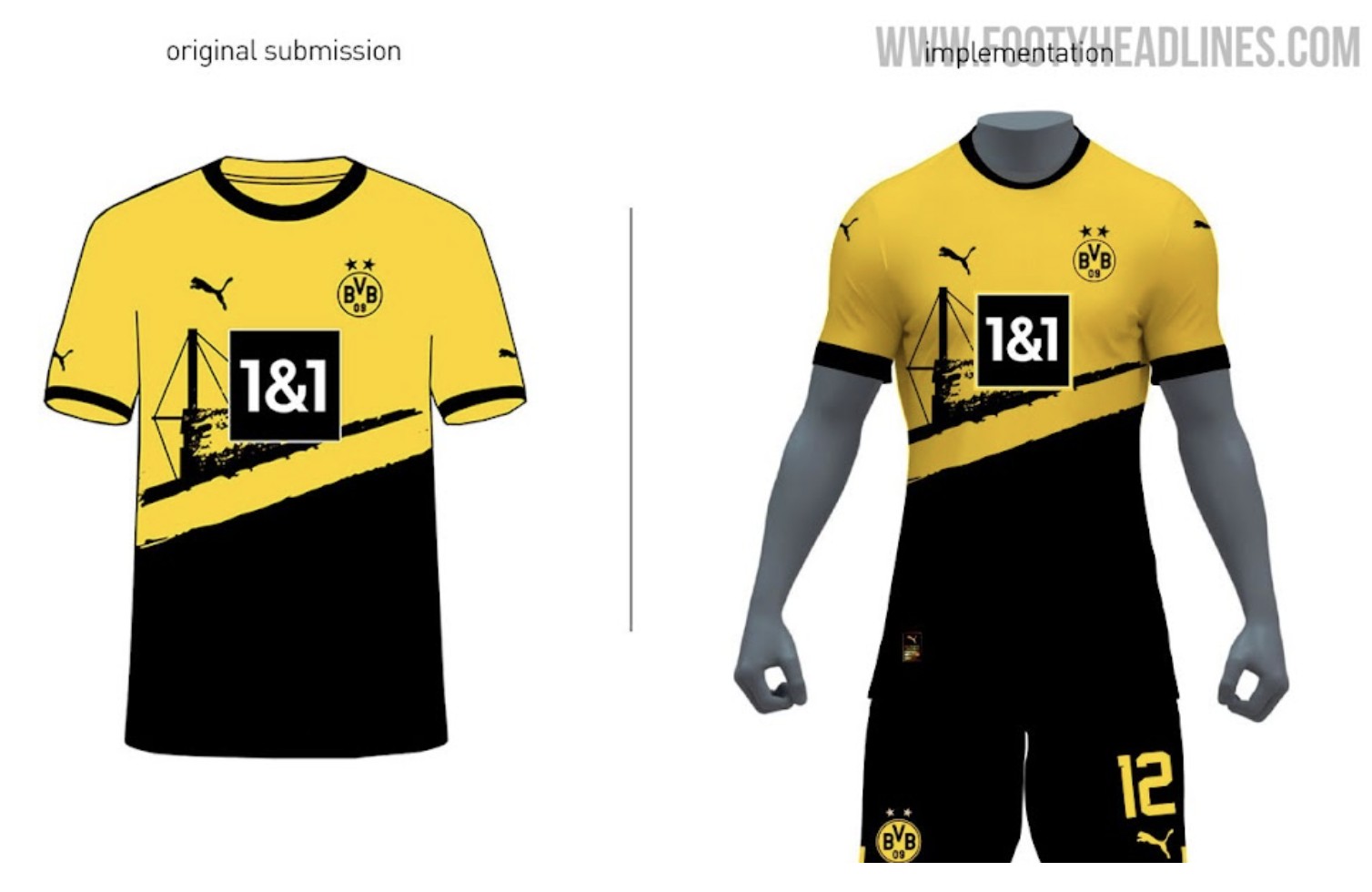多特蒙德公布新赛季主场球衣通过线上征稿和球迷投票选出