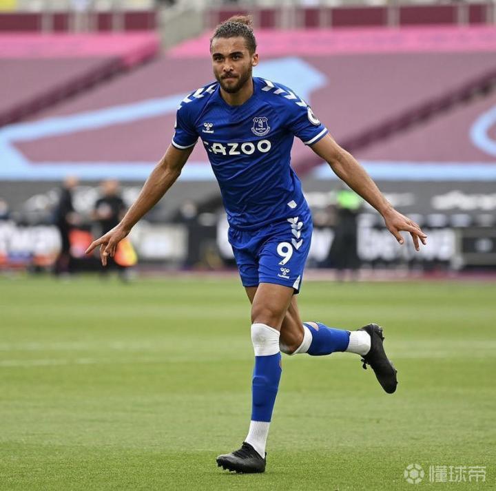 与阿森纳最近传言很多的英格兰前锋埃弗顿球员勒温