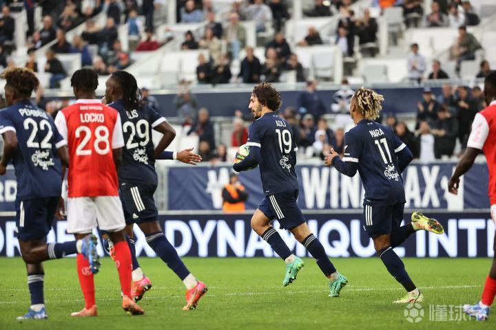 法甲战报丨波尔多32兰斯第36分钟兰斯队利