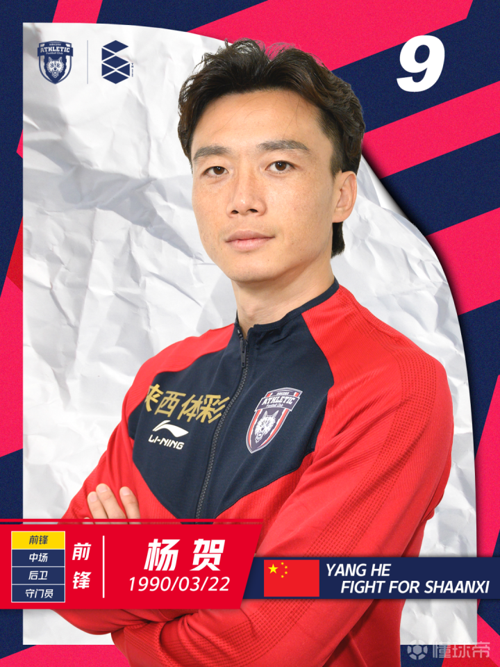 陕西长安竞技|杨贺|懂球帝