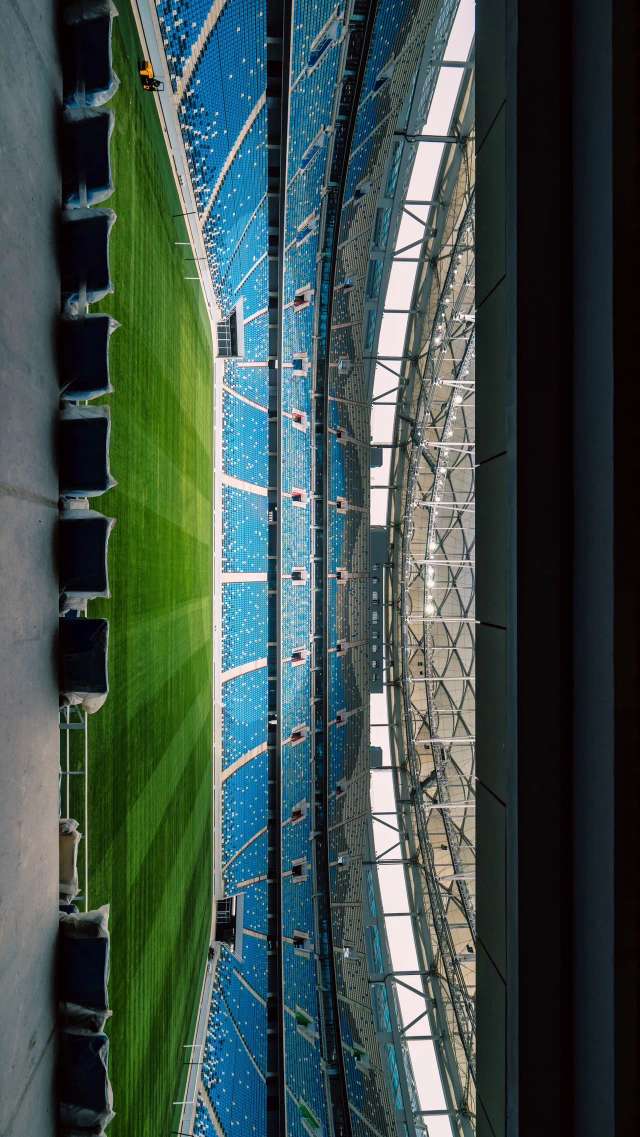 大连梭鱼湾专业足球场