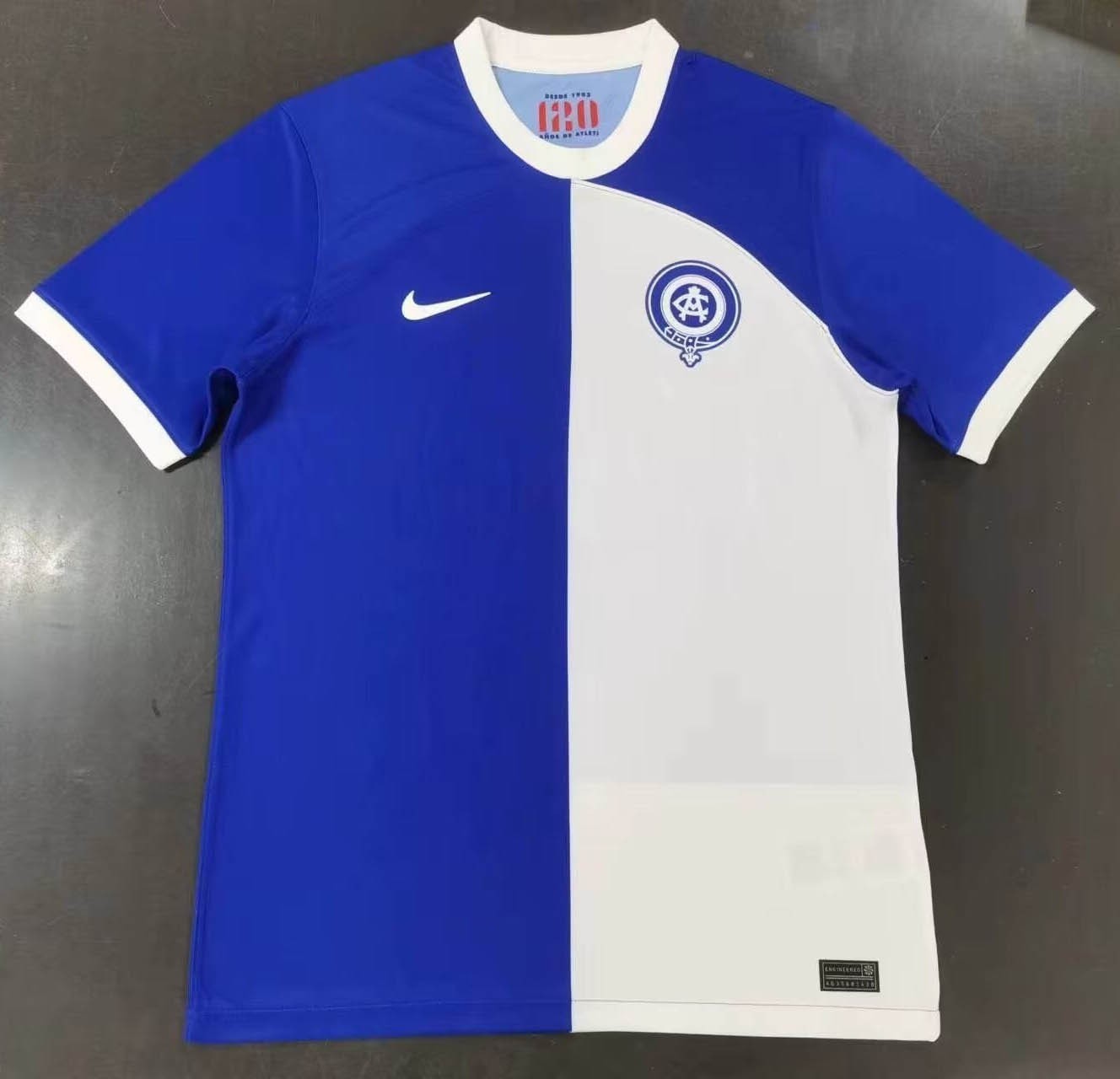 致敬建队120周年马竞2324赛季客场球衣实物图曝光