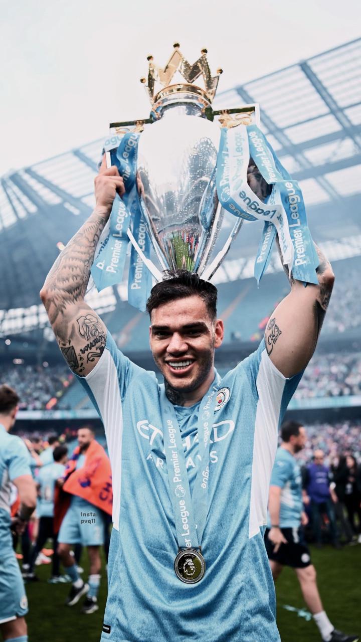 曼城门神埃德神壁纸合集 竖屏|曼城|埃德森|懂球帝