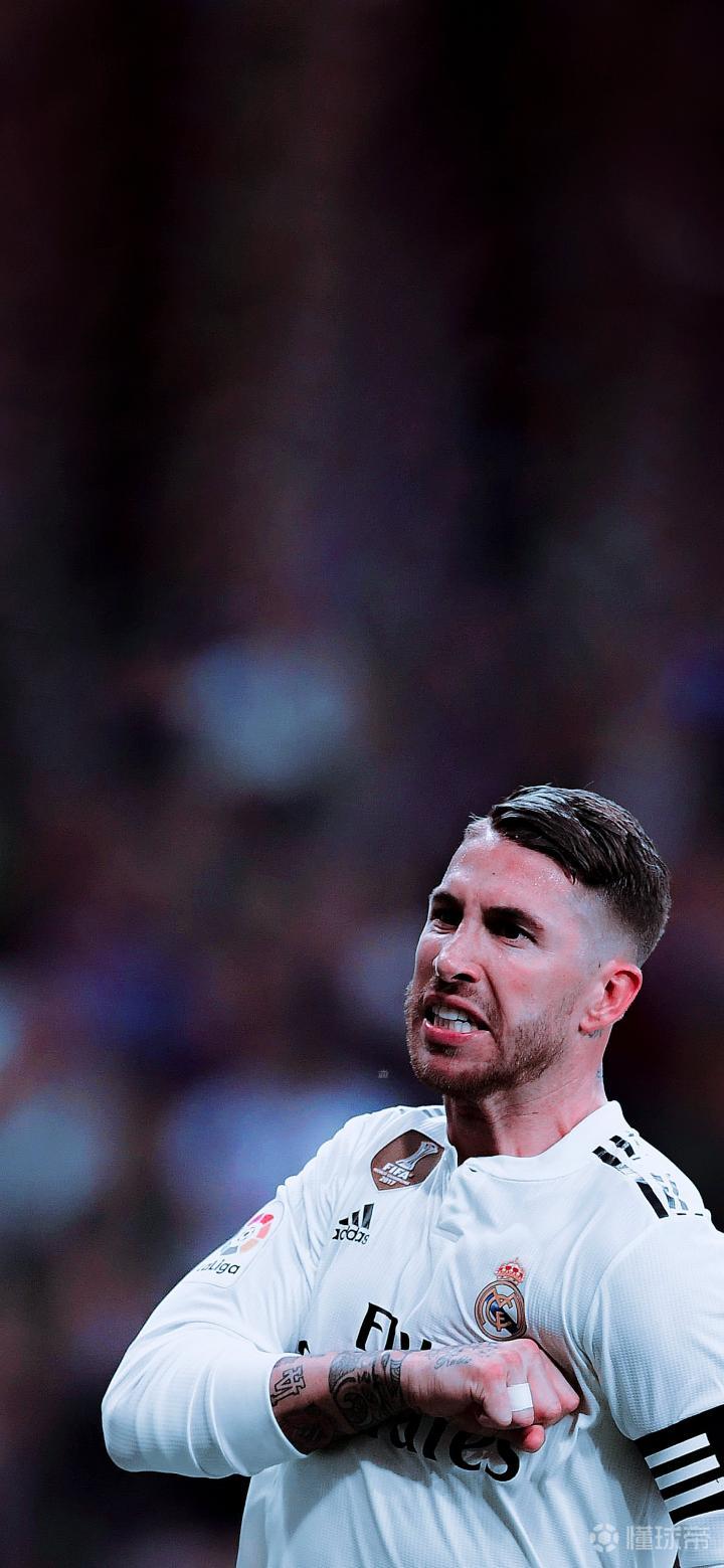 水爷拉莫斯皇马时期壁纸合集 竖屏|皇家马德里|拉莫斯|懂球帝