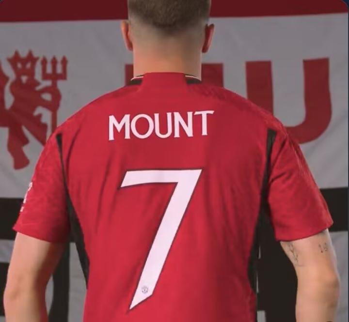 红魔新7号曼联官方新援芒特将身穿7号球衣