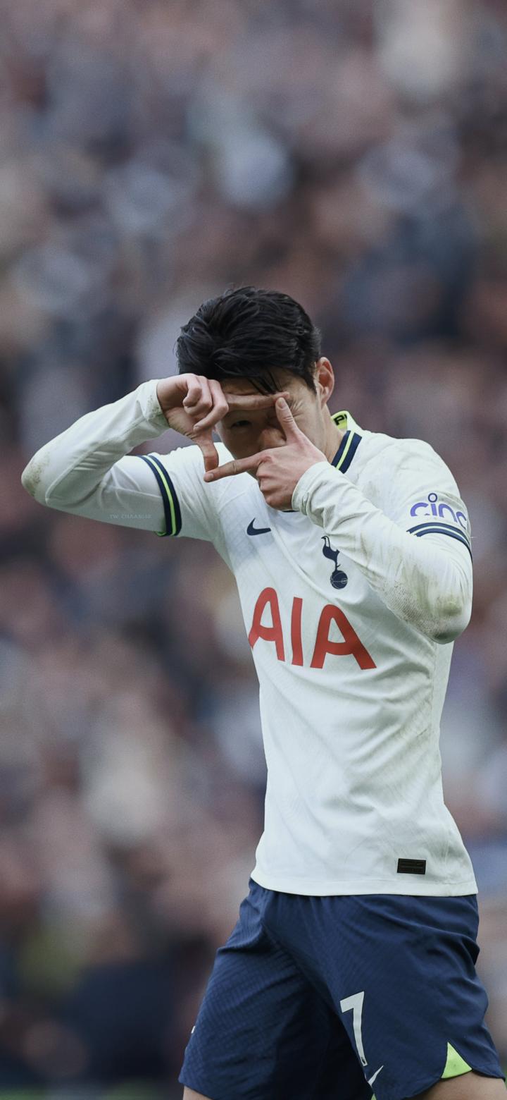 热刺的壁纸来了隔壁家你孙哥也在胜利