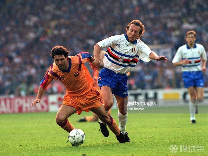 意甲老照片那一年的桑普多利亚队有多强图片源