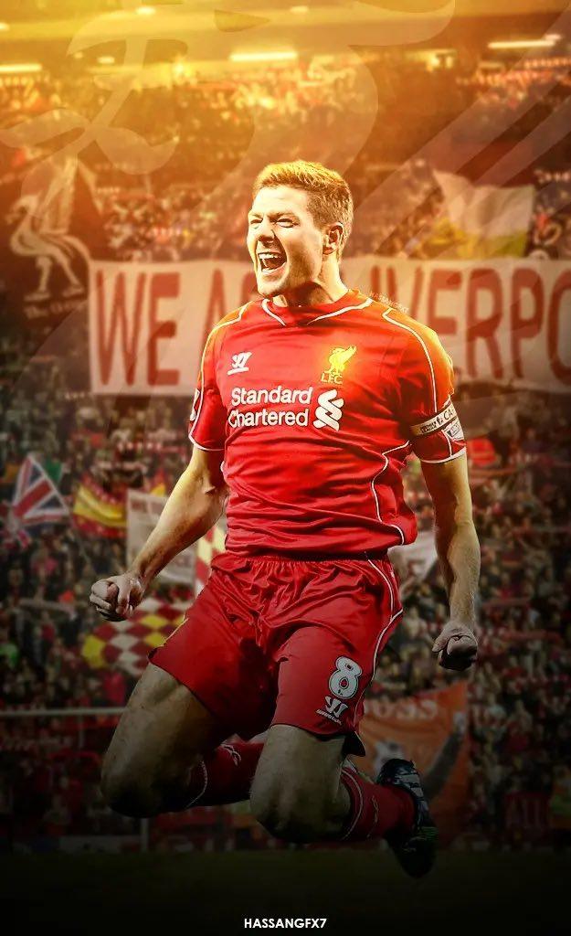 壁纸狂魔利物浦传奇及维拉主教练杰拉德