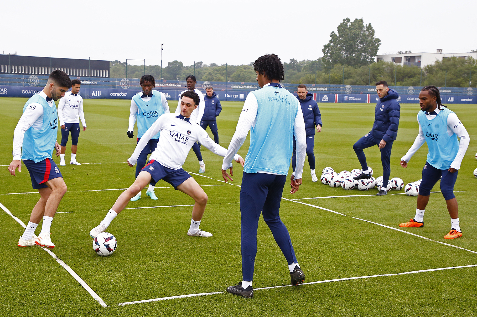 大巴黎训练图集