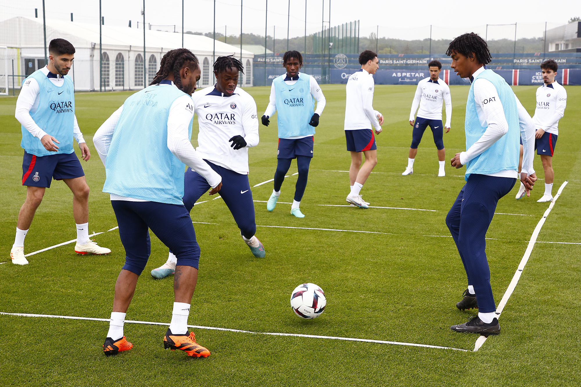 大巴黎训练图集