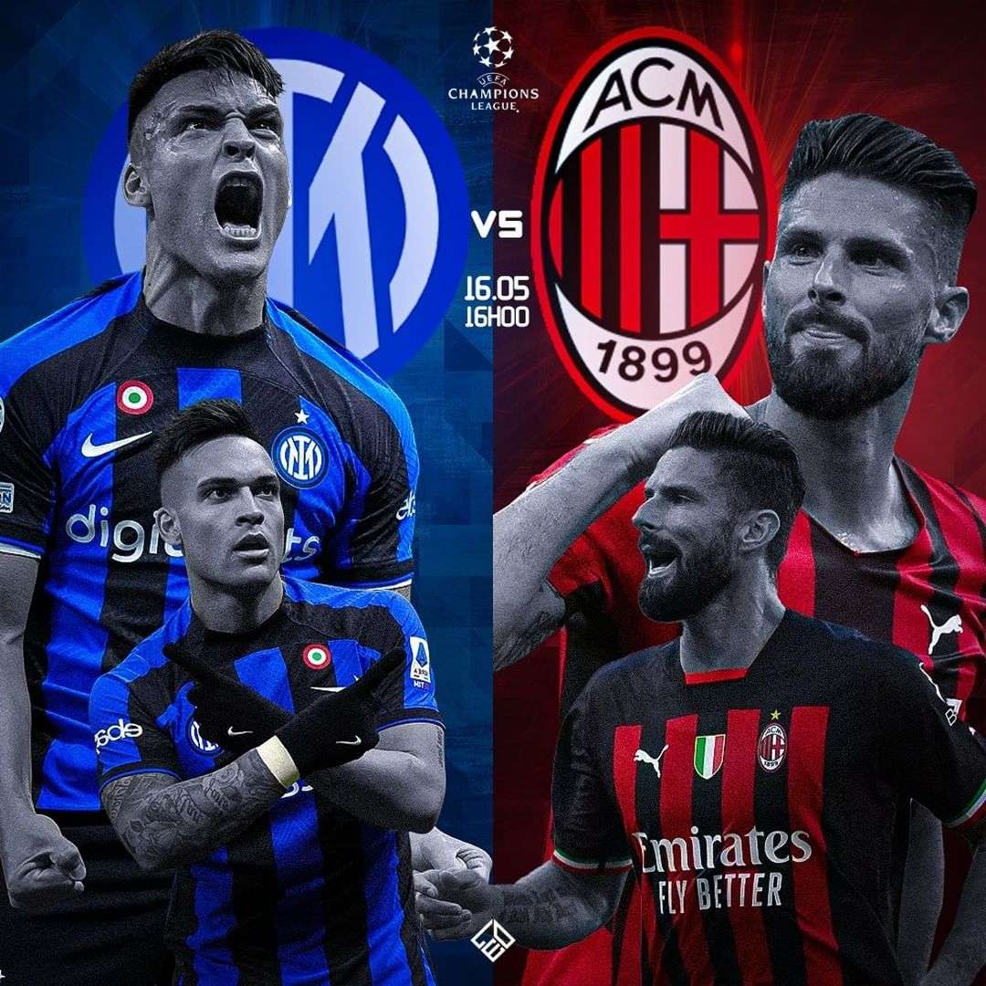 比赛日信息国际米兰vsac米兰欧洲冠军联赛半