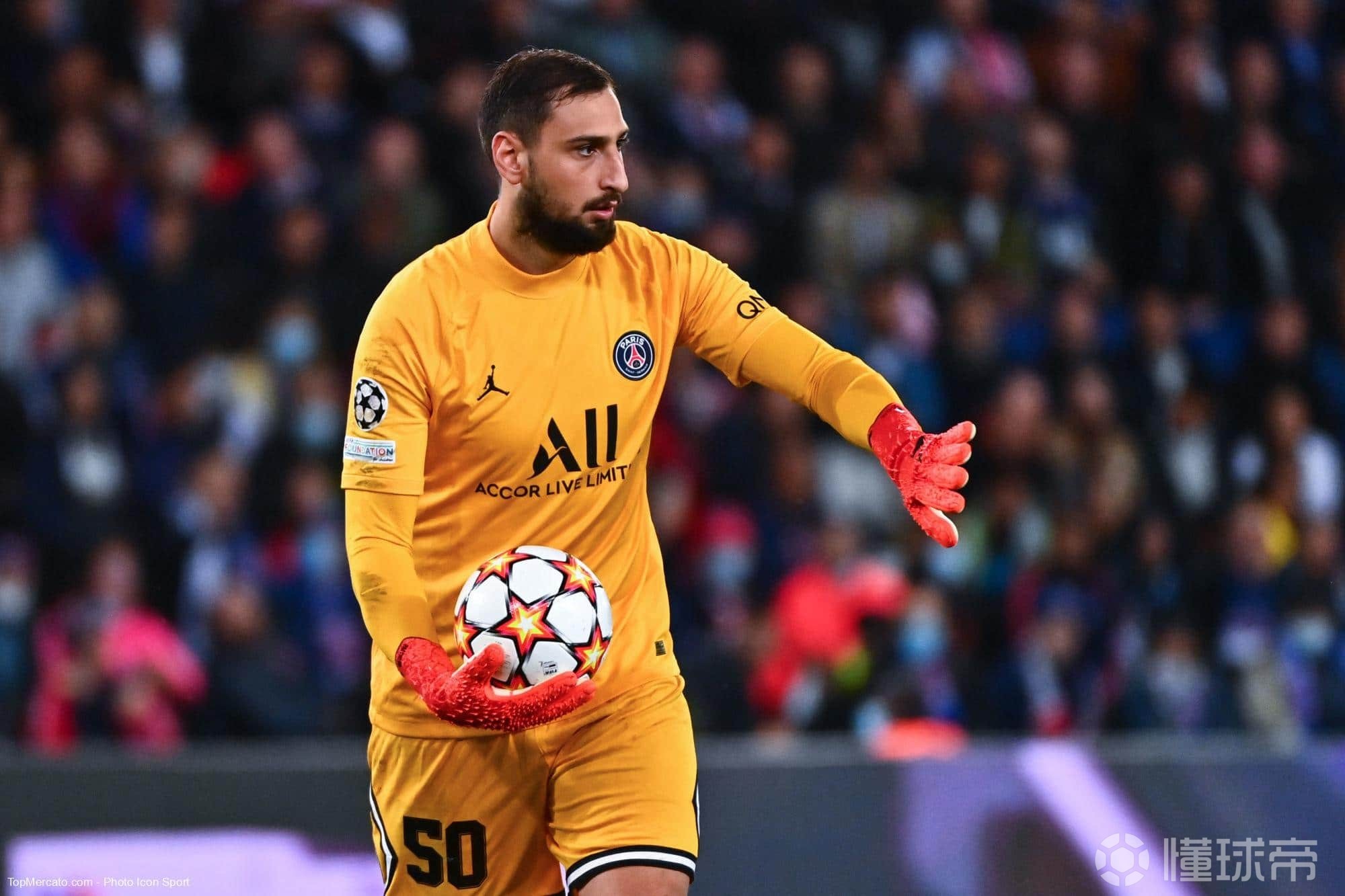 巴黎官方多纳鲁马因小腿不适缺席与兰斯的比赛