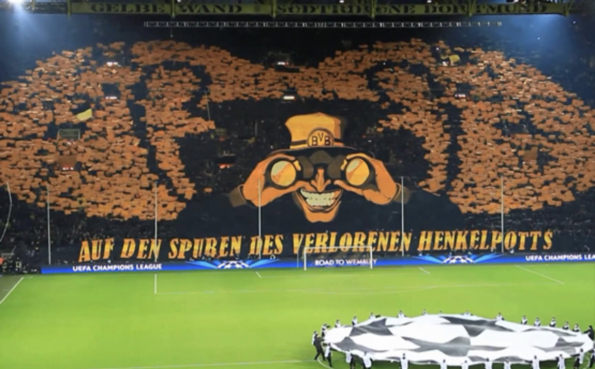 欧洲足球联赛赛场的tifo文化的鉴赏ti