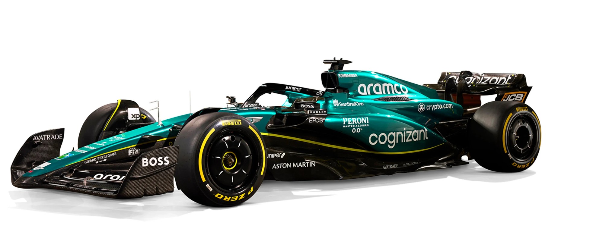 阿斯顿马丁f1新车涂装发布赛车相较于去年有大幅度改变