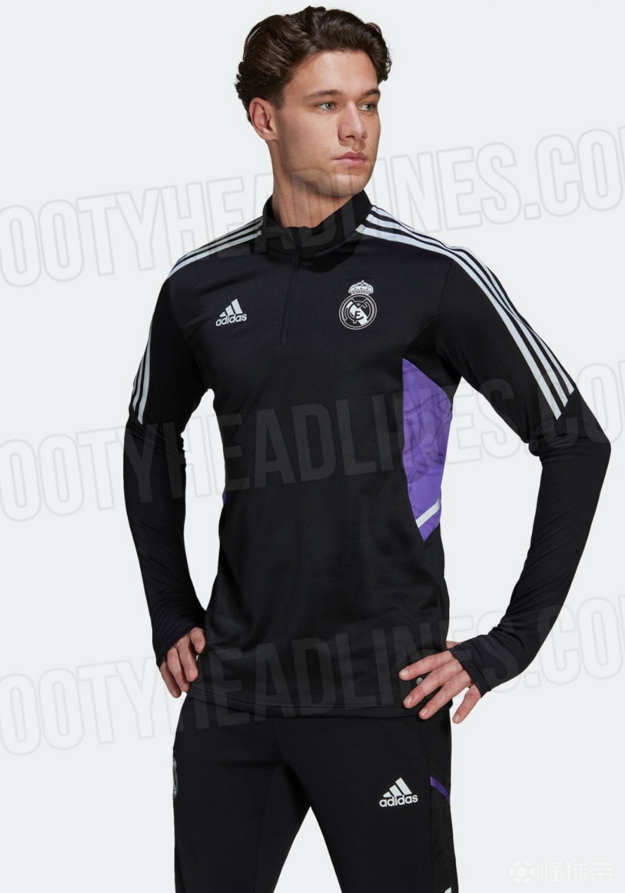 皇家马德里202223训练服官方图片曝光它以