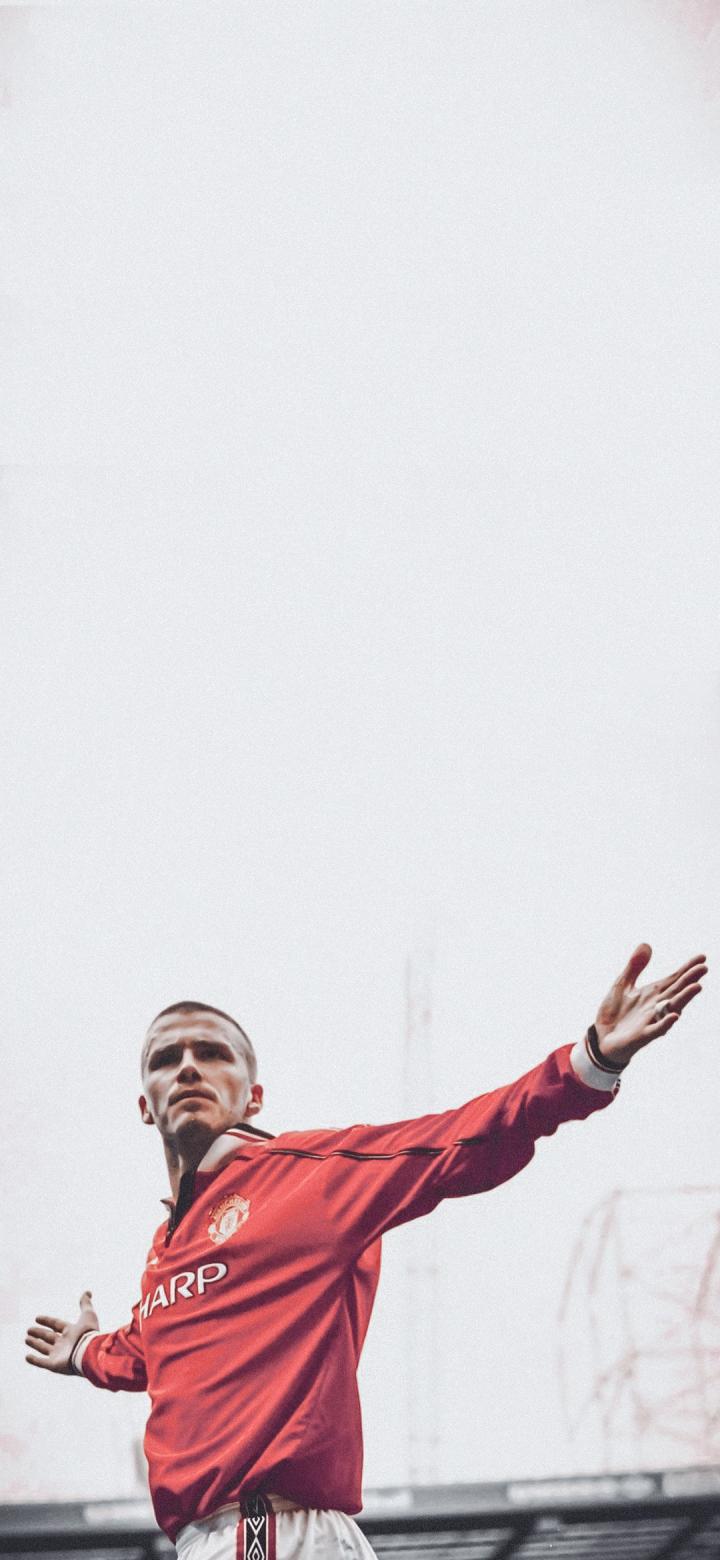 没有比赛,来两张帅气的小贝壁纸吧!|曼联|贝克汉姆|懂球帝