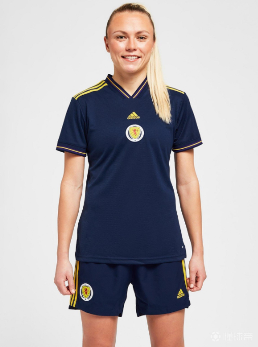 苏格兰女足发布2022全新主场球衣