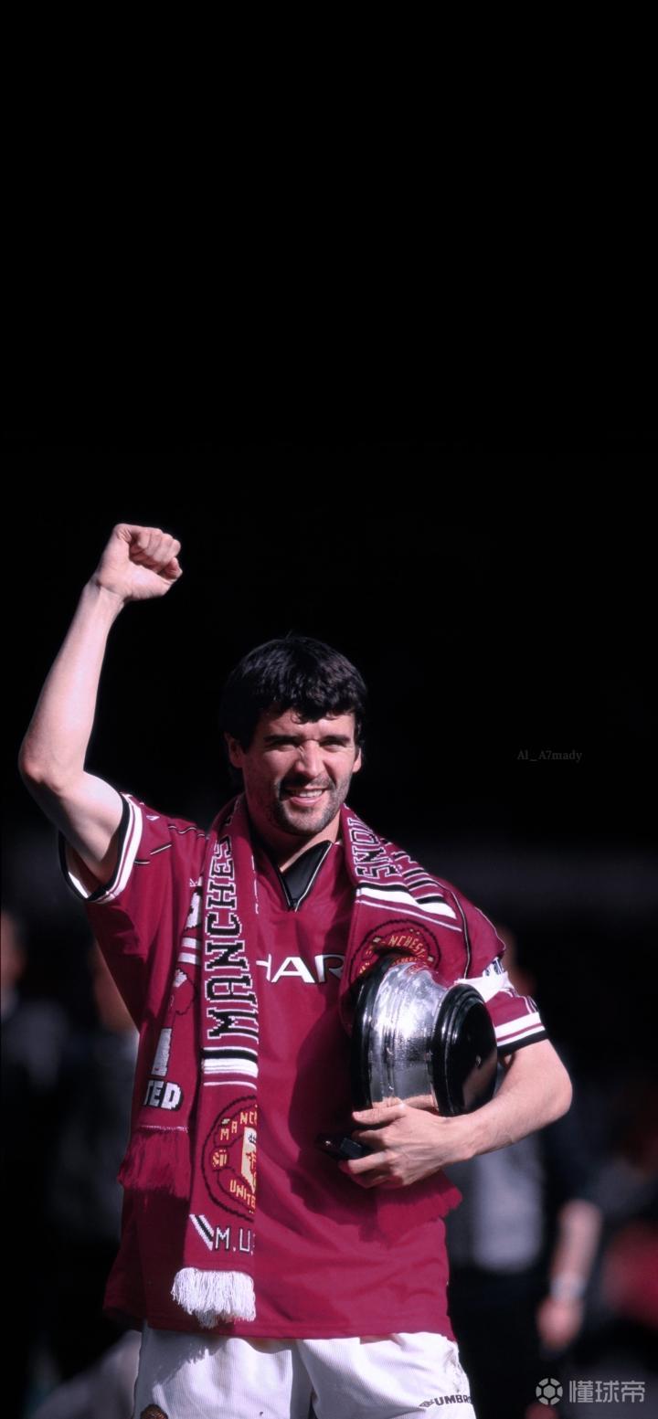 曼联传奇罗伊-基恩壁纸合集|曼联|罗伊-基恩|懂球帝