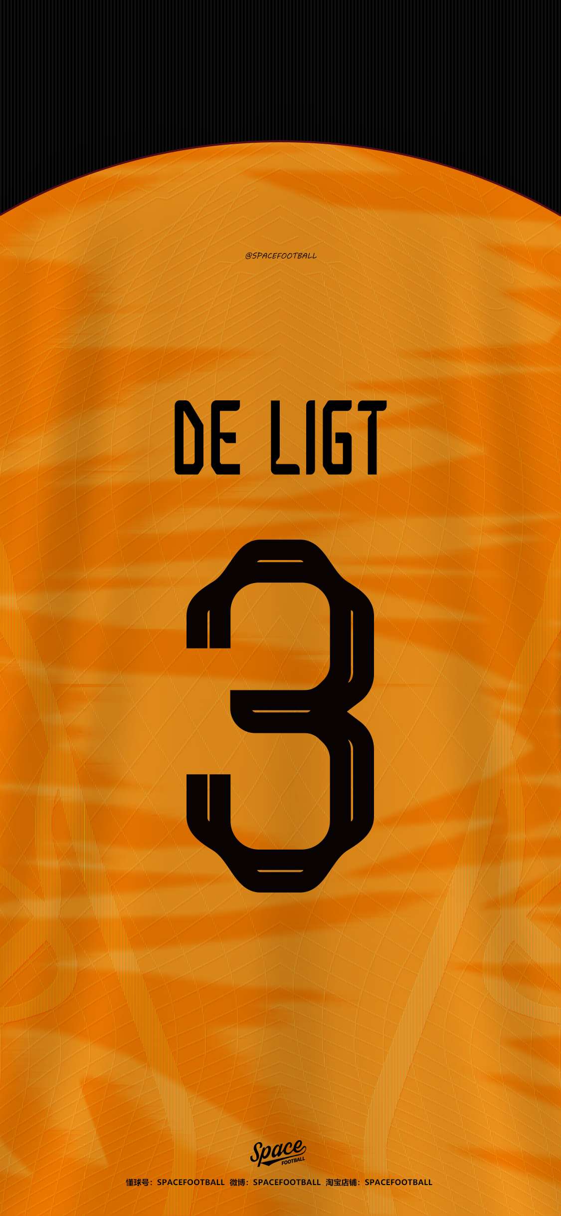 荷兰国家队2022世界杯主场球衣印号壁纸desi.