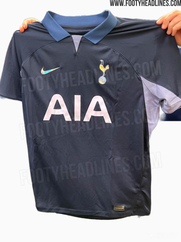 2324赛季热刺客场球衣谍照曝光球衣采用黑色