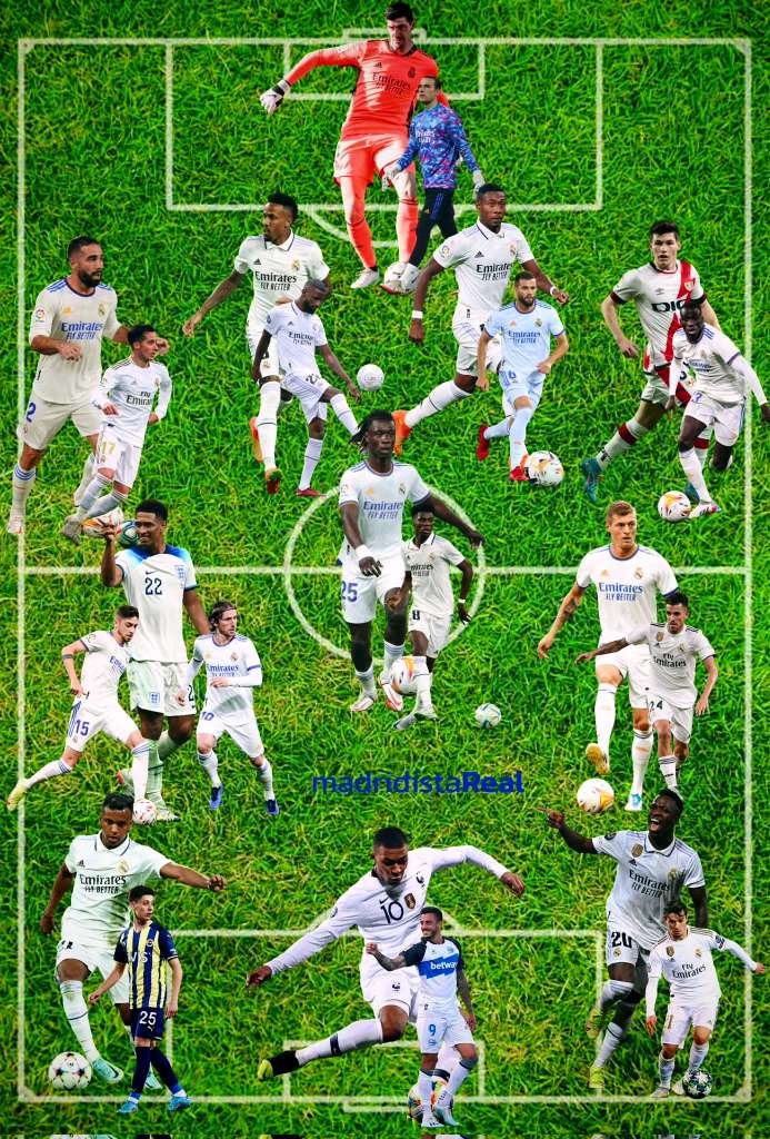 外媒预测202324赛季皇马主力阵容和各个位置