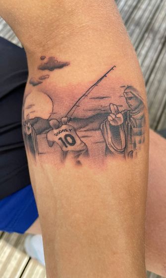 "凯斯基宁谈到纹身时说.