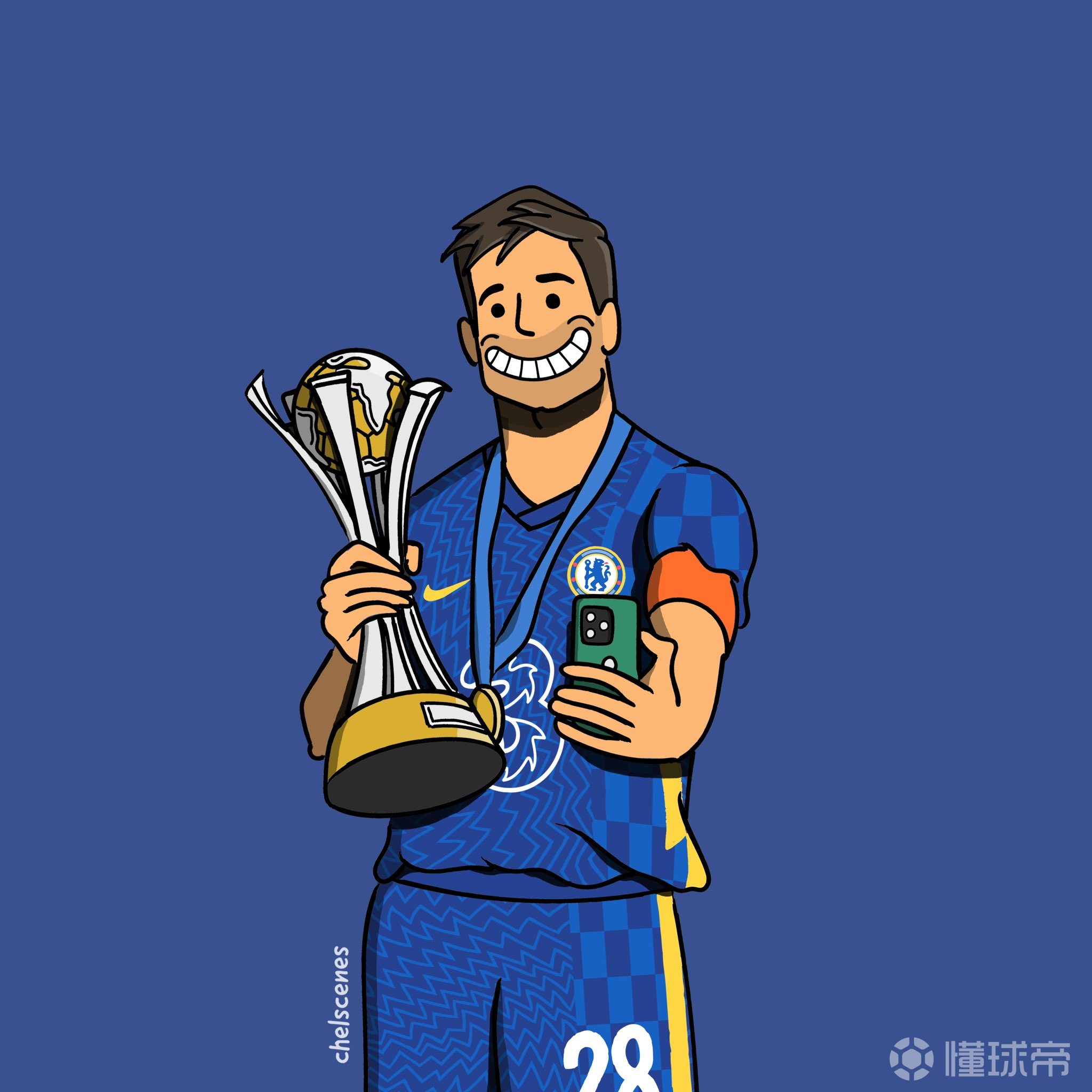 切尔西最新趣味漫画来袭你最喜欢哪张呢作者