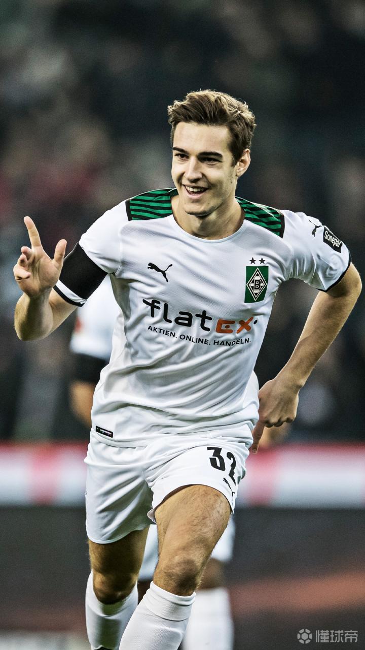 德甲球员壁纸系列(31):门兴的德国中场诺伊豪斯|门兴