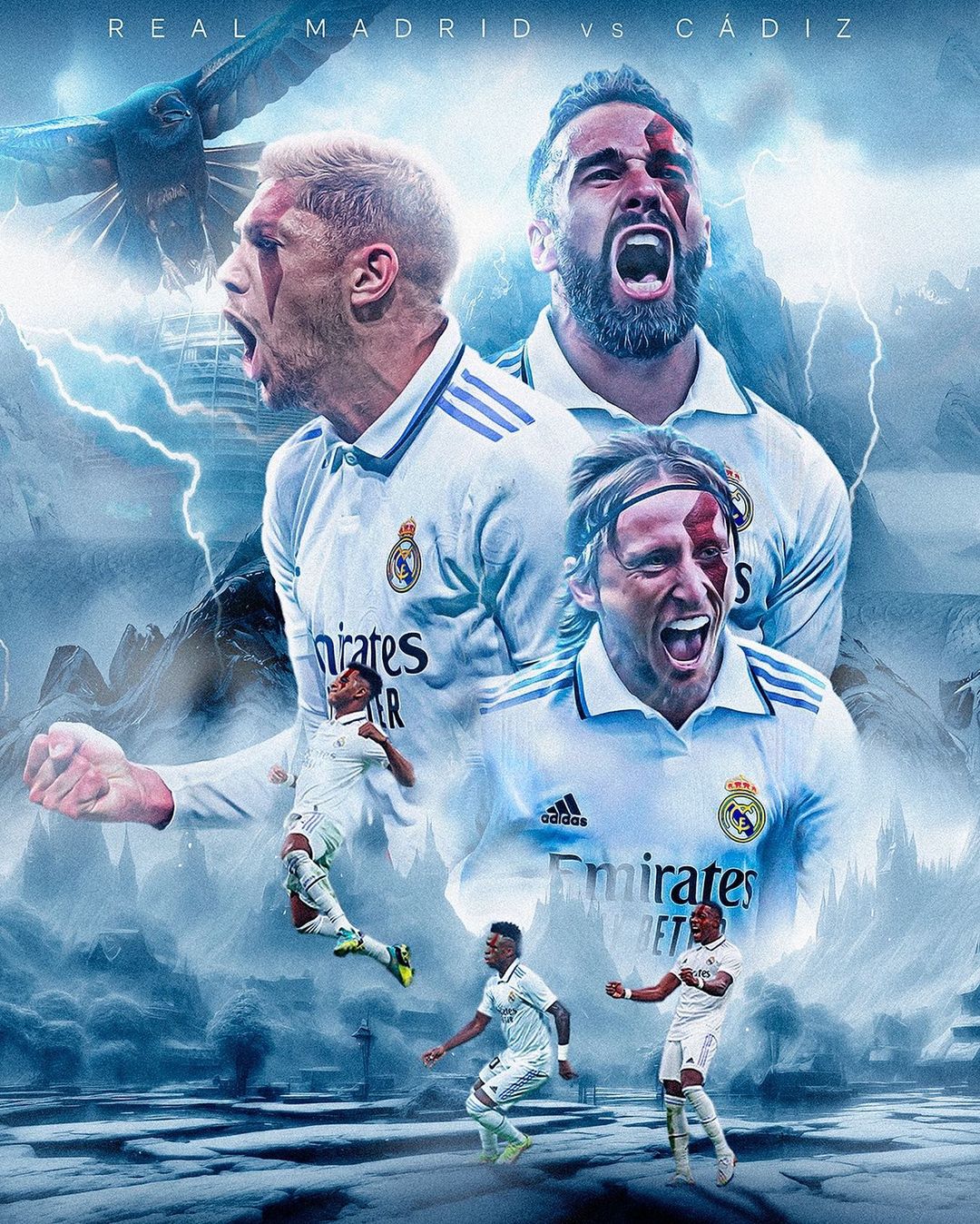 本泽马领衔锋线安切洛蒂布阵迎战加利西亚球队