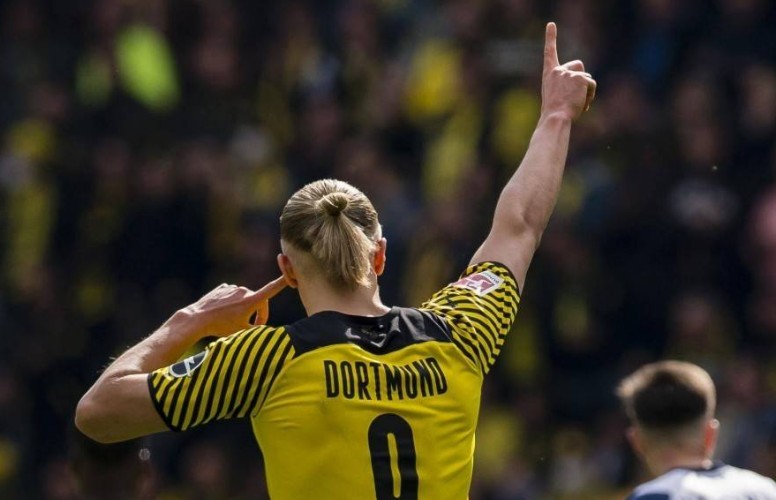 感情淡了图片报多特主场dj不再高声庆祝哈兰德进球