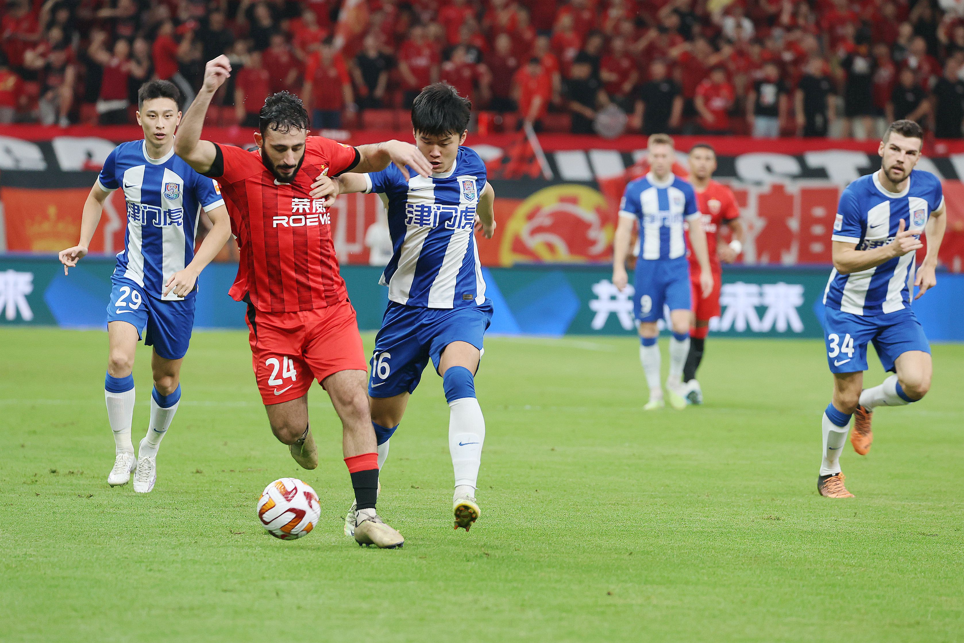 中超焦点战前瞻：上海海港 VS 天津津门虎（8月23日直播）