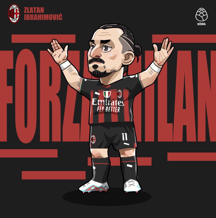 答应米兰球迷的米兰套装之伊布|ac米兰|伊布拉希莫维奇|懂球帝