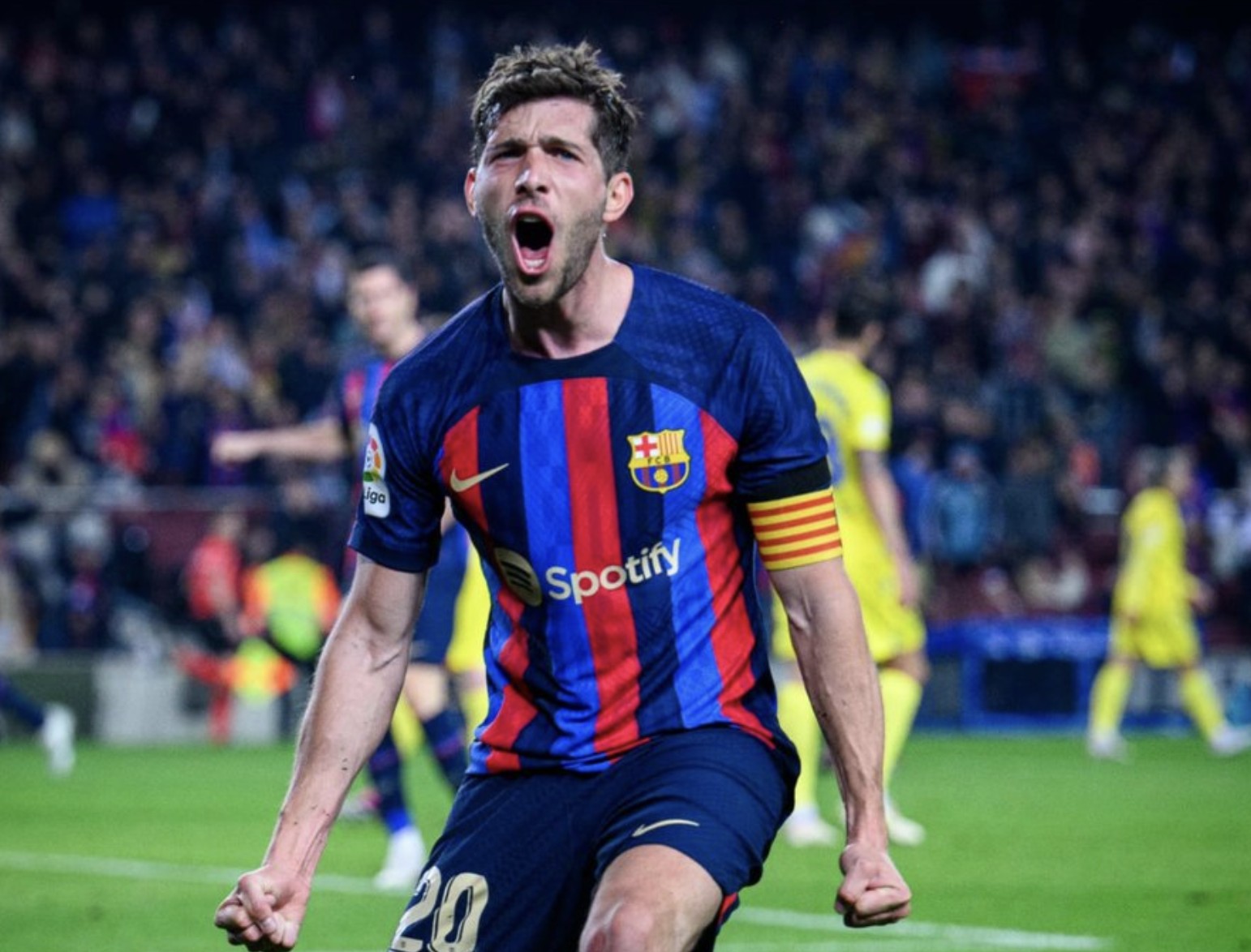 罗贝托西甲生涯首次单场传射建功,哈维治下13场进3球