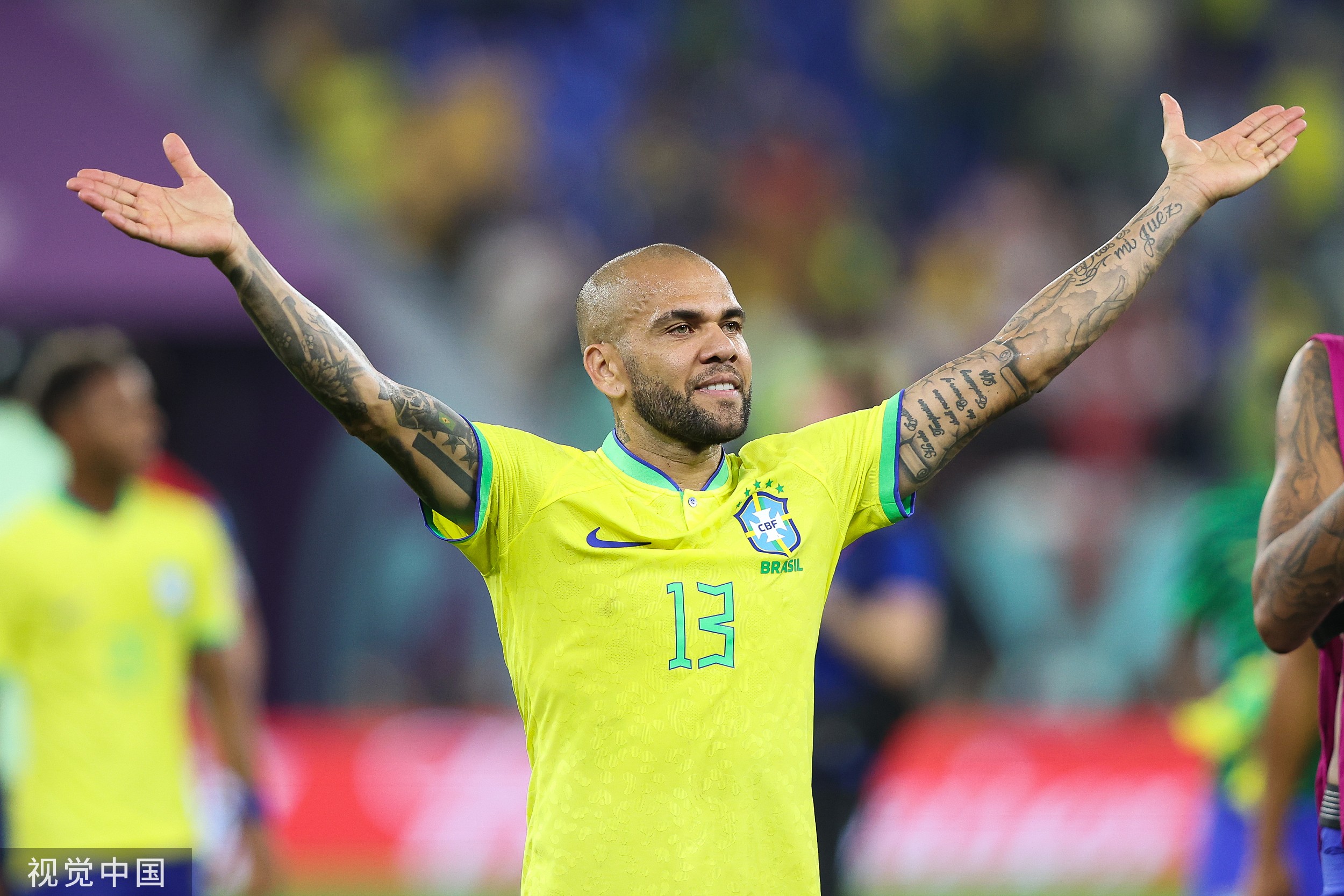 阿尔维斯:梅西是世界杯最佳之一;克罗地亚值得110%的关注