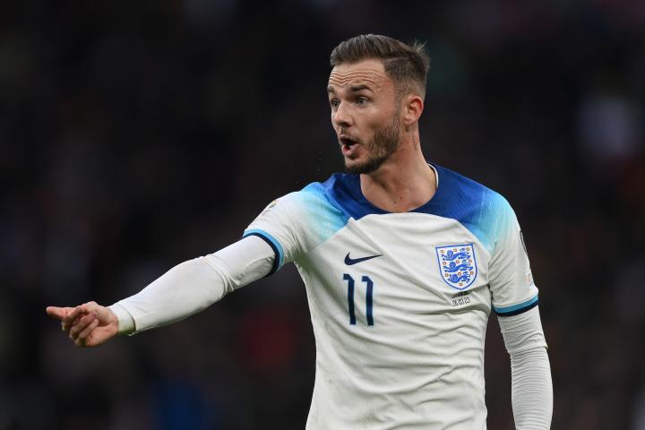 莱斯特城俱乐部中场球员麦迪逊入选新一期英格兰国家