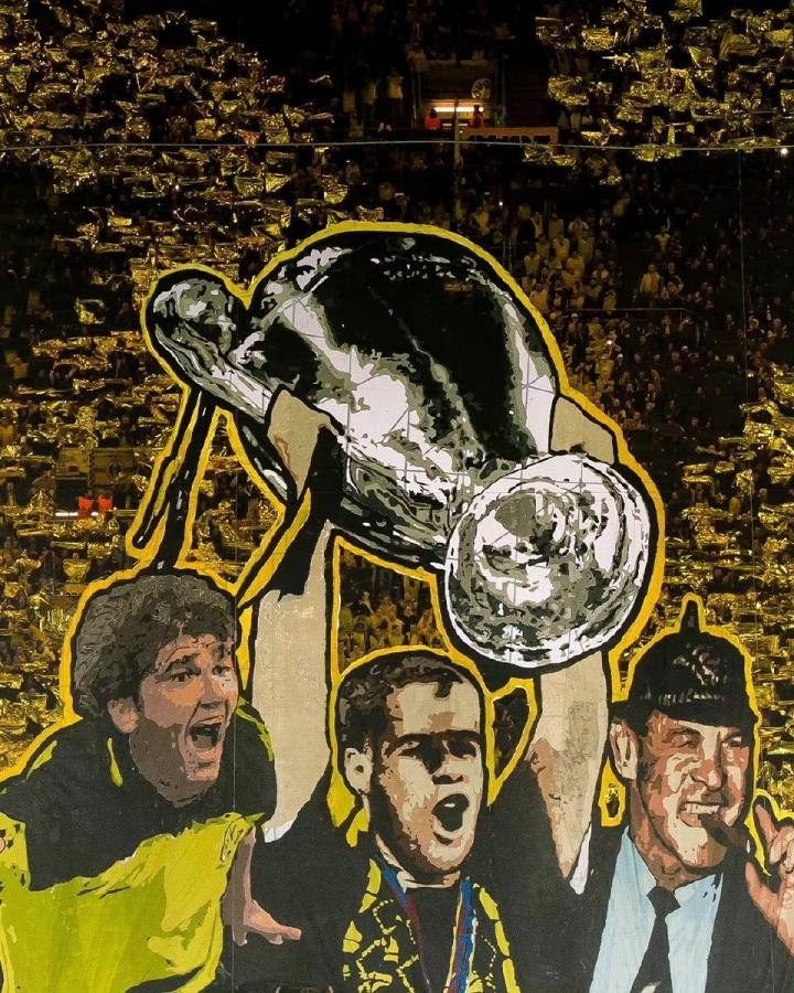 经典的tifo多特蒙德