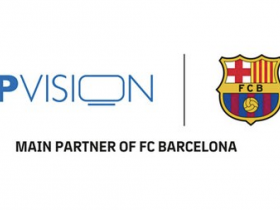 巴塞罗那俱乐部与飞利浦合作，流光溢彩电视亮相球衣袖子