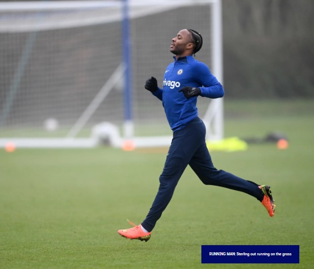 切尔西官方:斯特林回归训练场,并进行轻度个人训练|切尔西|斯特林|懂