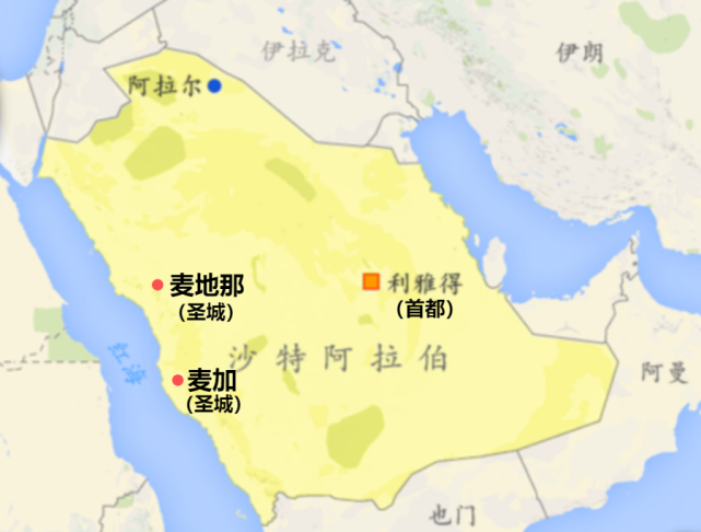 足球地理:利雅得胜利所在城市,力压两座圣城成为沙特首都|沙特阿拉伯