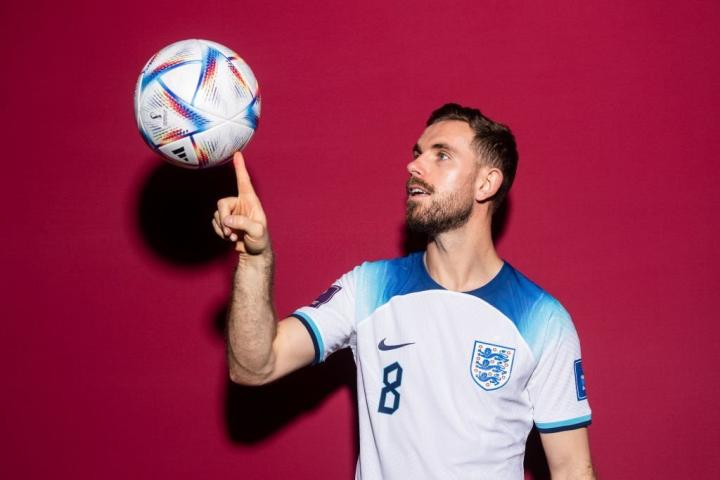 8号 亨德森 世界杯定妆照