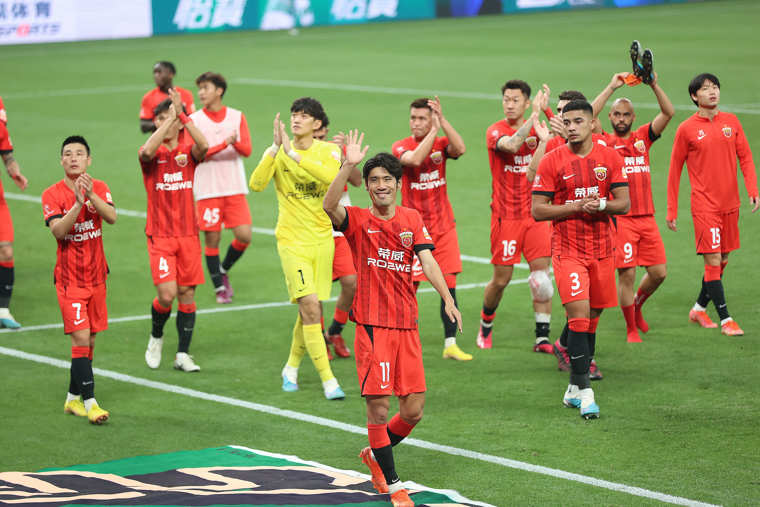 2023赛季中超上海德比首回合海港1比1与申花握手言和