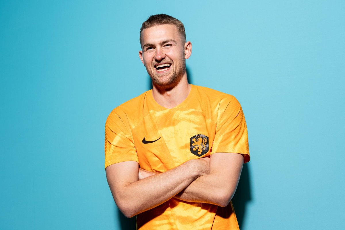 荷兰国家队世界杯定妆照.