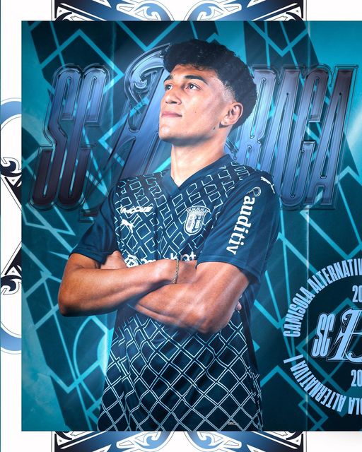 布拉加发布2023-24赛季主客场球衣.