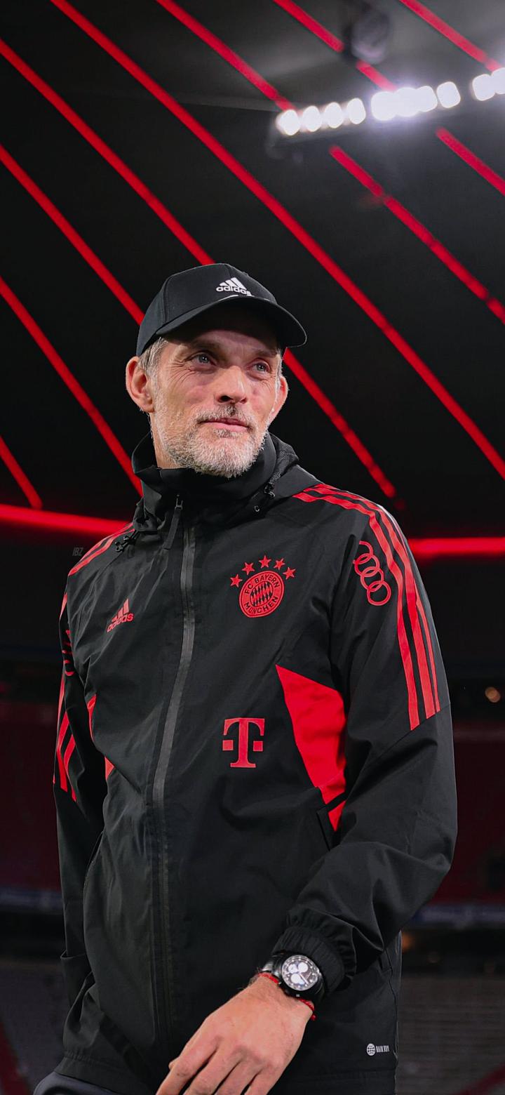 手机壁纸分享-拜仁主帅图赫尔|拜仁慕尼黑|图赫尔|懂球帝