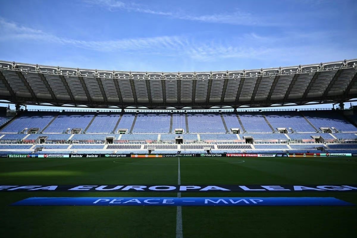 罗马这么大带你去看看09第三站罗马奥林匹克球场身